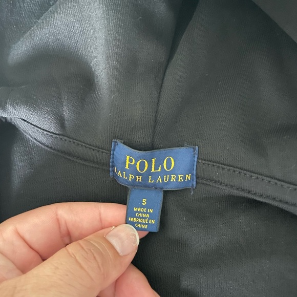 Polo by Ralph Lauren Black Kids Hoodie - Picture 4 of 6